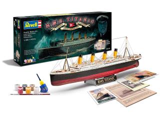 Revell - R.M.S. Titanic - edice 100 let výročí, Gift-Set 05715, 1/400