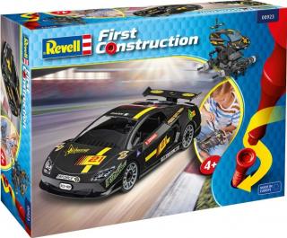 Revell - Racing Car (černé), First Construction auto 00923, 1/20