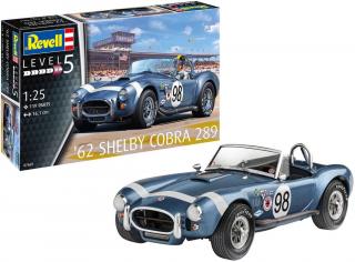 Revell - Shelby Cobra 289 '62, Plastic ModelKit 07669, 1/25