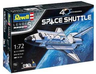 Revell - Space Shuttle - 40th Anniversary, Gift-Set vesmír 05673, 1/72