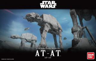 Revell - Star Wars - AT-AT, Plastic ModelKit BANDAI SW 01205, 1/144