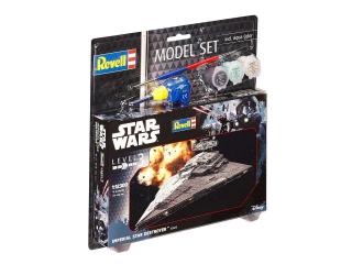 Revell - Star Wars - Hvězdný destruktor / Imperial Star Destroyer, ModelSet SW 63609, 1/12300