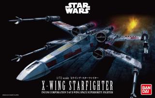 Revell - Star Wars - X-Wing Starfighter, Plastic ModelKit BANDAI SW 01200, 1/72