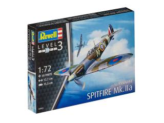 Revell - Supermarine Spitfire Mk.IIa, Plastic ModelKit letadlo 03953, 1/72