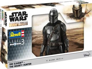 Revell - The Mandalorian: The Bounty Hunter, Plastic ModelKit SW 06784, 1/9