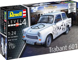 Revell - Trabant 601S  Builder's Choice  , Plastic ModelKit auto 07713, 1/24