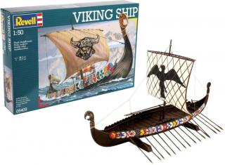 Revell - Viking Ship, ModelSet loď 65403, 1/50