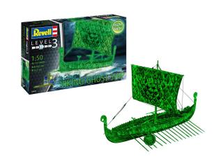 Revell - Vikingská loď duchů, Plastic ModelKit 05428, 1/50