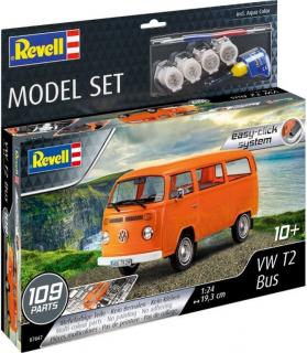 Revell - VW T2 Bus, EasyClick ModelSet auto 67667, 1/24