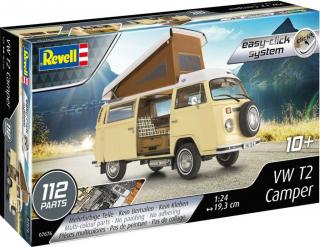 Revell - VW T2 Camper, EasyClick ModelSet 67676, 1/24