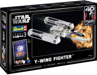 Revell - Y-wing Fighter, Gift-Set SW 05658, 1/72