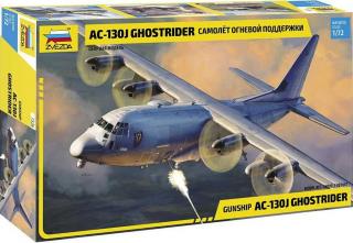 Zvezda - AC-130J Gunship Ghostrider, Model Kit letadlo 7326, 1/72