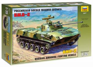 Zvezda - BMD-2, obojživelné obrněné vozidlo, Model Kit 3577, 1/35