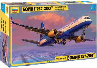 Zvezda - Boeing B757-200, Model Kit 7032,  1/144