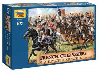 Zvezda - figurky francouzských kyrysníků, 1807-1815, Wargames (AoB) figurky 8037, 1/72