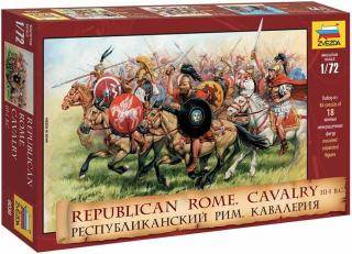 Zvezda - figurky římská kavalerie III.-I. století př.n.l., Wargames (AoB) 8038, 1/72