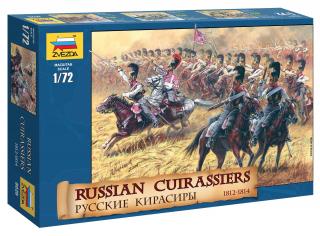 Zvezda - Figurky ruští kyrysníci 1812-1815, Wargames (AoB) figurky 8026, 1/72