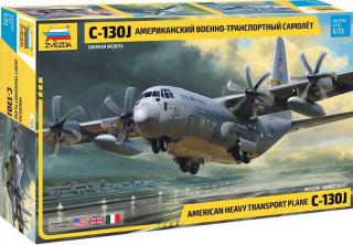 Zvezda - Hercules C-130J, Model Kit letadlo 7325, 1/72