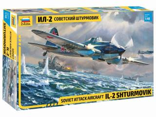 Zvezda - Iljušin Il-2 ''Šturmovik', Model Kit letadlo 4825, 1/48