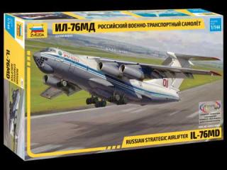 Zvezda - Iljušin Il-76MD Candid, Model Kit letadlo 7011, 1/144