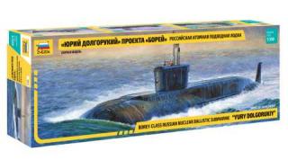 Zvezda - jaderná ponorka  Yury Dolgorukiy , Model Kit 9061, 1/350