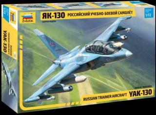 Zvezda - Jakovlev Jak-130, Model Kit 7307, 1/72