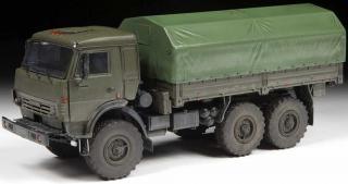 Zvezda - KamAZ-5350  Mustang , Model Kit 3697, 1/35