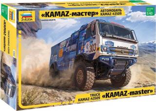 Zvezda - KAMAZ Rallye truck, Model kit auto 43005, 1/43