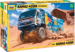 Zvezda - Kamaz rallye truck, Model Kit truck 3657, 1/35