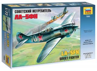 Zvezda - Lavočkin La-5 FN, Model Kit 7203, 1/72