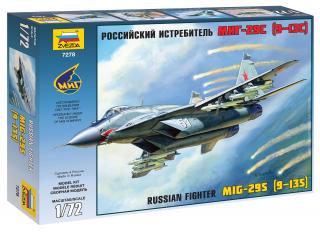 Zvezda - Mikojan-Gurevič MiG-29 ''Fulcrum'', Model Kit 7278, 1/72