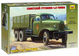 Zvezda - nákladní automobil ZIS-151, Model Kit 3541, 1/35