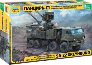 Zvezda - Pantsir S1, Model Kit military 5069, 1/72