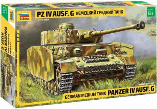 Zvezda - Panzer IV Ausf.G, Model Kit 3674, 1/35