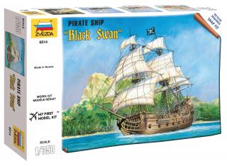 Zvezda - pirátská loď Black Swan, Wargames (TS) 6514, 1/350
