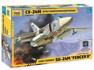 Zvezda - Suchoj Su-24M  Fencer D , Model Kit 7267, 1/72