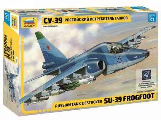 Zvezda - Suchoj SU-39, Model Kit letadlo 7217, 1/72