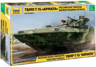 Zvezda - T-15 Armata, ruské těžké pěchotní vozidlo, Model Kit 3681, 1/35