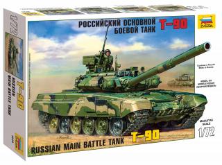 Zvezda - T-90, Model Kit 5020, 1/72