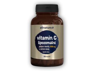 Allnature Lipozomální Vitamin C 500 mg 60 kapslí + DÁREK ZDARMA
