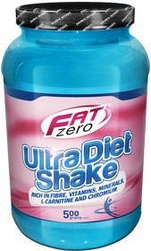 Aminostar Fat Zero Ultra Diet Shake 500g Varianta: jahoda + DÁREK ZDARMA