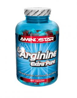 Aminostar L-Arginine Extra Pure 360 kapslí + DÁREK ZDARMA