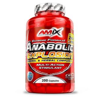 Amix Anabolic Explosion Complex 200 kapslí  + šťavnatá tyčinka ZDARMA + DÁREK ZDARMA