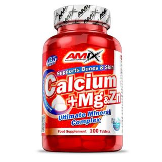 Amix Calcium + Magnesium + Zinek 100 tablet + DÁREK ZDARMA