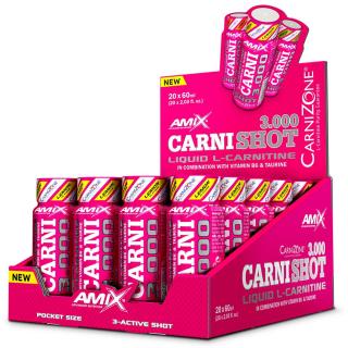 Amix CarniShot 3000 60ml Varianta: mojito + DÁREK ZDARMA
