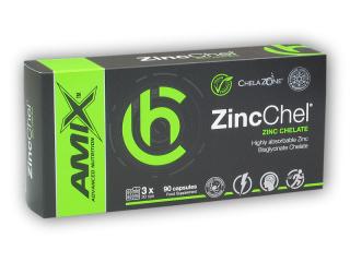 Amix ChelaZone ZincChel 90 Vcps - Zinc Chelate + DÁREK ZDARMA