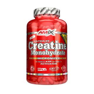 Amix Creatine Monohydrate 220 kapslí + DÁREK ZDARMA