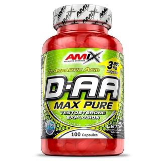Amix D-AA Max Pure 100 kapslí  + šťavnatá tyčinka ZDARMA + DÁREK ZDARMA
