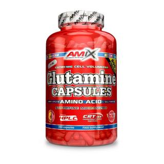 Amix Glutamine Capsules 360 kapslí  + šťavnatá tyčinka ZDARMA + DÁREK ZDARMA