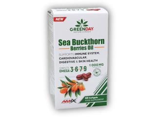 Amix GreenDay Sea Buckthorn Berries Oil 60 softgels + DÁREK ZDARMA